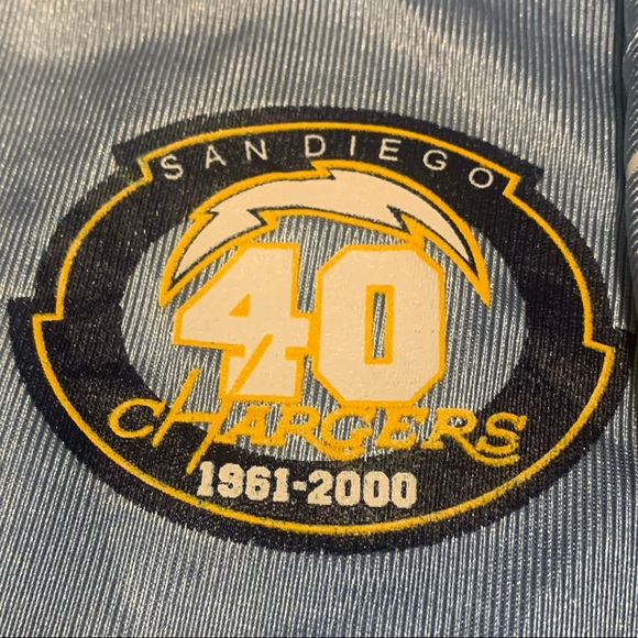 ‘00 Adidas Junior Seau San Diego Chargers Jersey - Picture 6 of 8